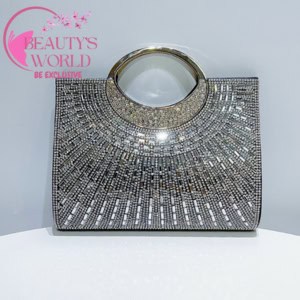 Shiny diamond Ring handbag