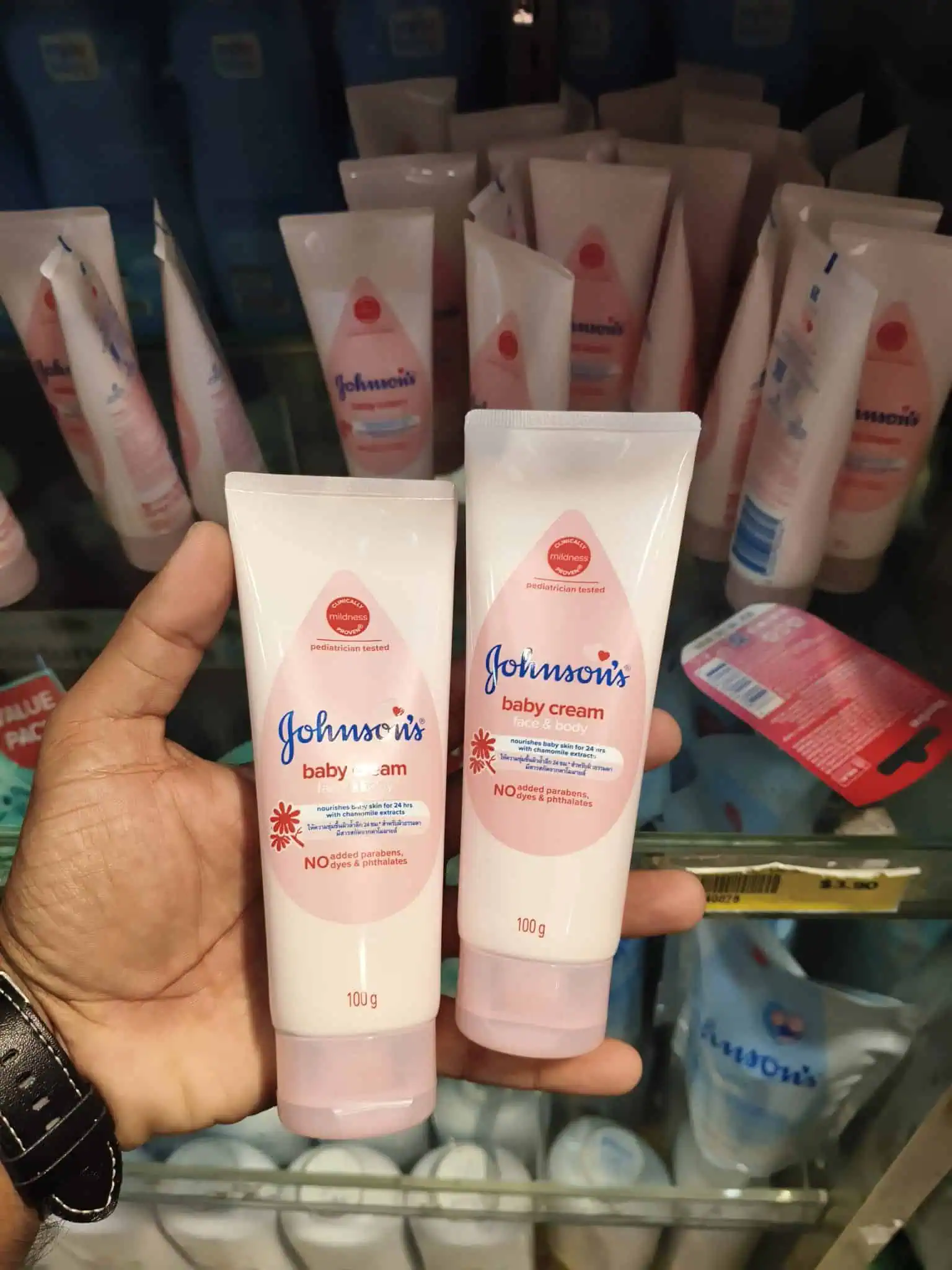 Johnson's Baby Cream 100gm - Image 3