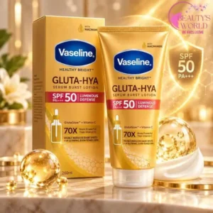 Vaseline Healthy Bright Gluta-Hya Serum Burst Lotion 300 Ml