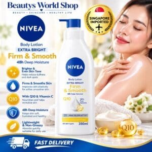 Nivea Extra White Firm & Smooth Body Lotion 350ml