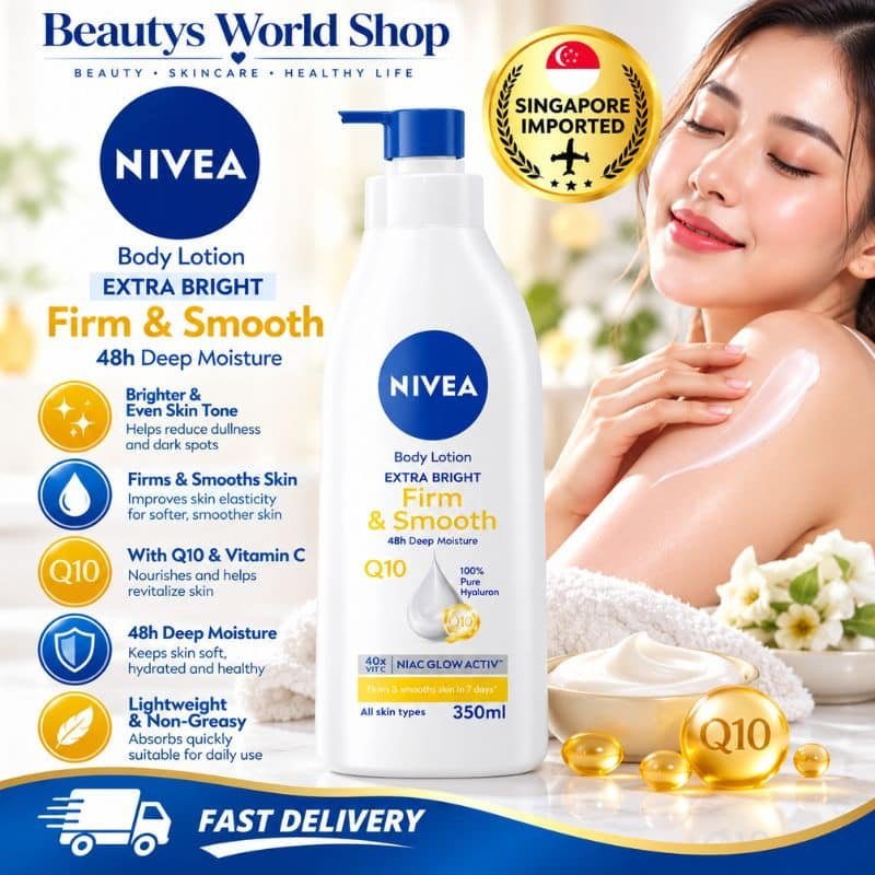 Nivea Extra White Firm & Smooth Body Lotion 350ml