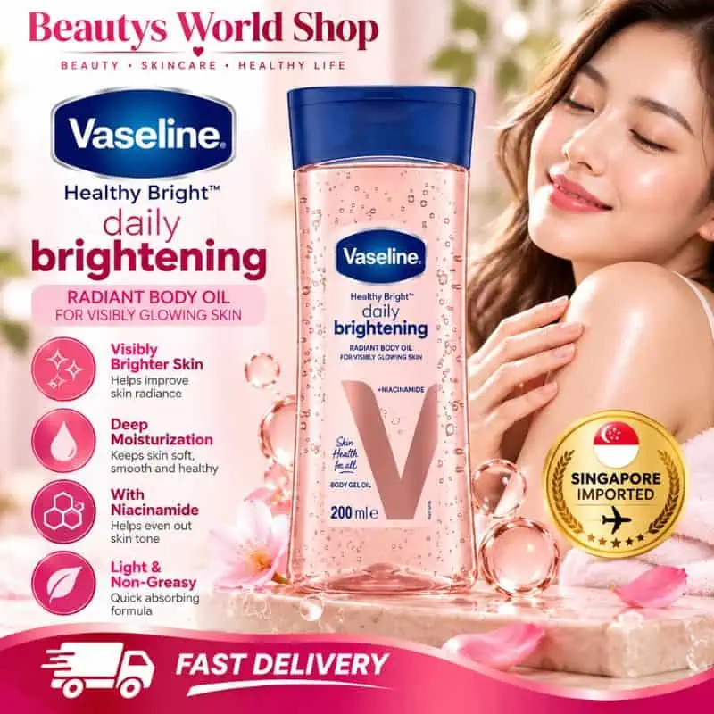 Vaseline Body Oil Calming Healing 200ml - Image 2